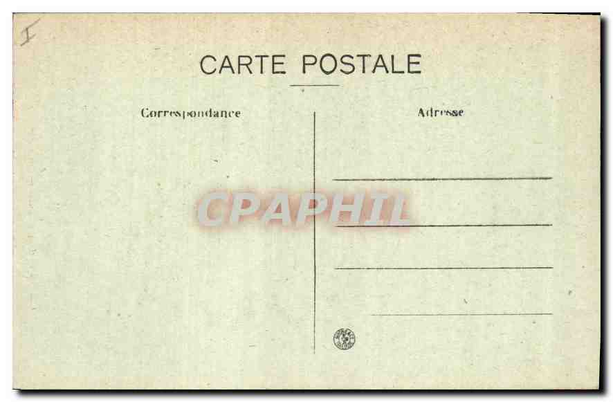 CPA Chateau de Tournoel Porte d'Entree  — Verso