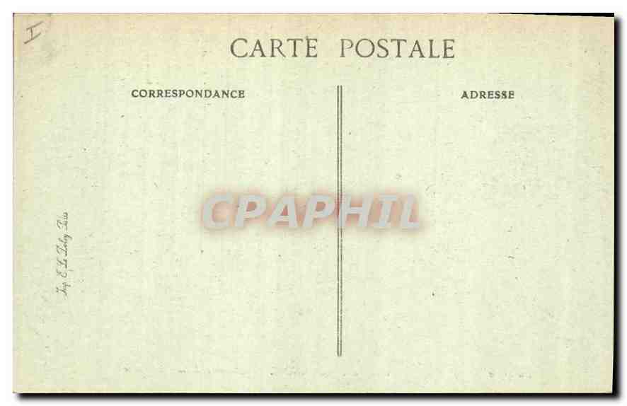 CPA Auvergne Chateau de Tournoel Chambre de la Chatelaine  — Rückseite