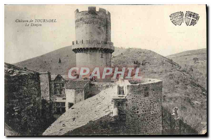 Château de TOURNOEL — Der Bergfried — Verlag: La Poste de Toulouse, Nr. 150 - Vorderseite