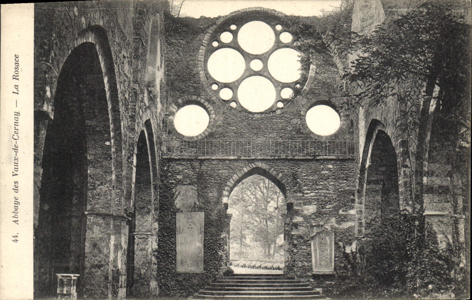 CPA Abbaye des Vaux de Cernay la Rosace 