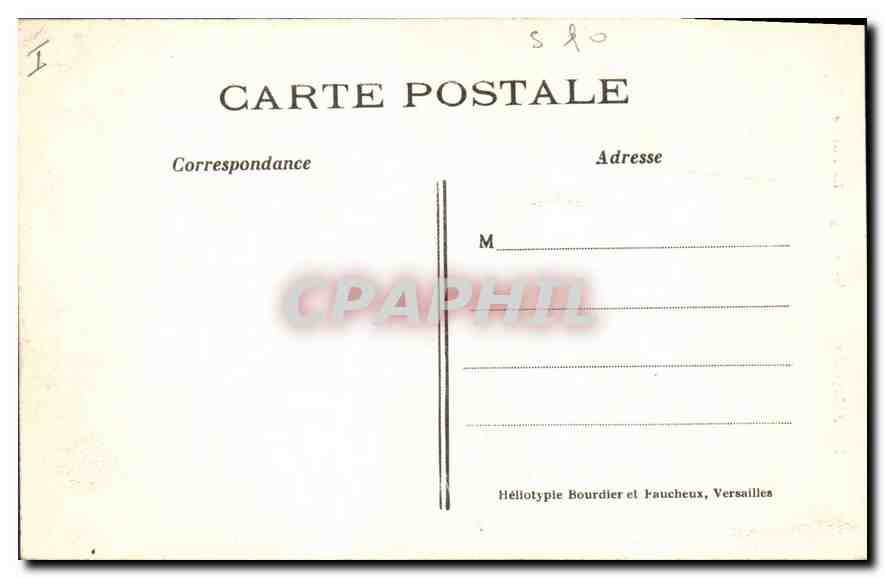CPA Abbaye des Vaux de Cernay la Rosace  — Rückseite