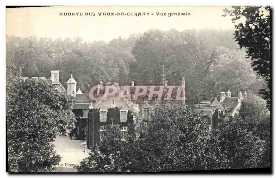 Abbaye des Vaux-de-Cernay — Vue générale — Le Ponguy