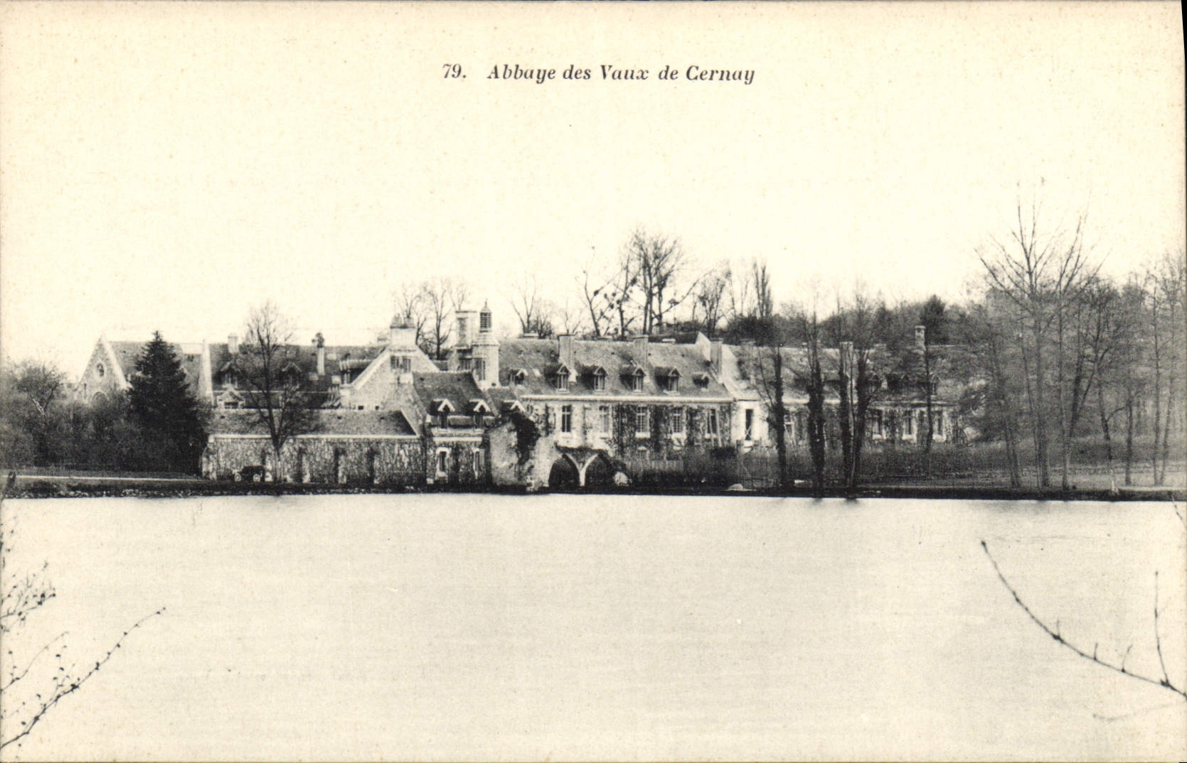 CPA Abbaye des Vaux de Cernay 