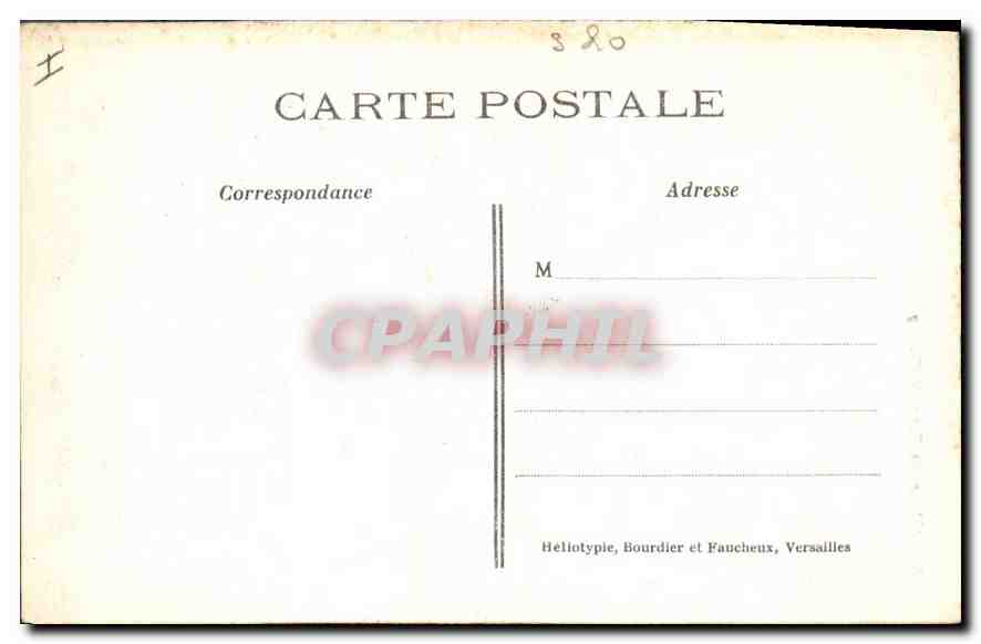 CPA Abbaye des Vaux de Cernay  — Rückseite