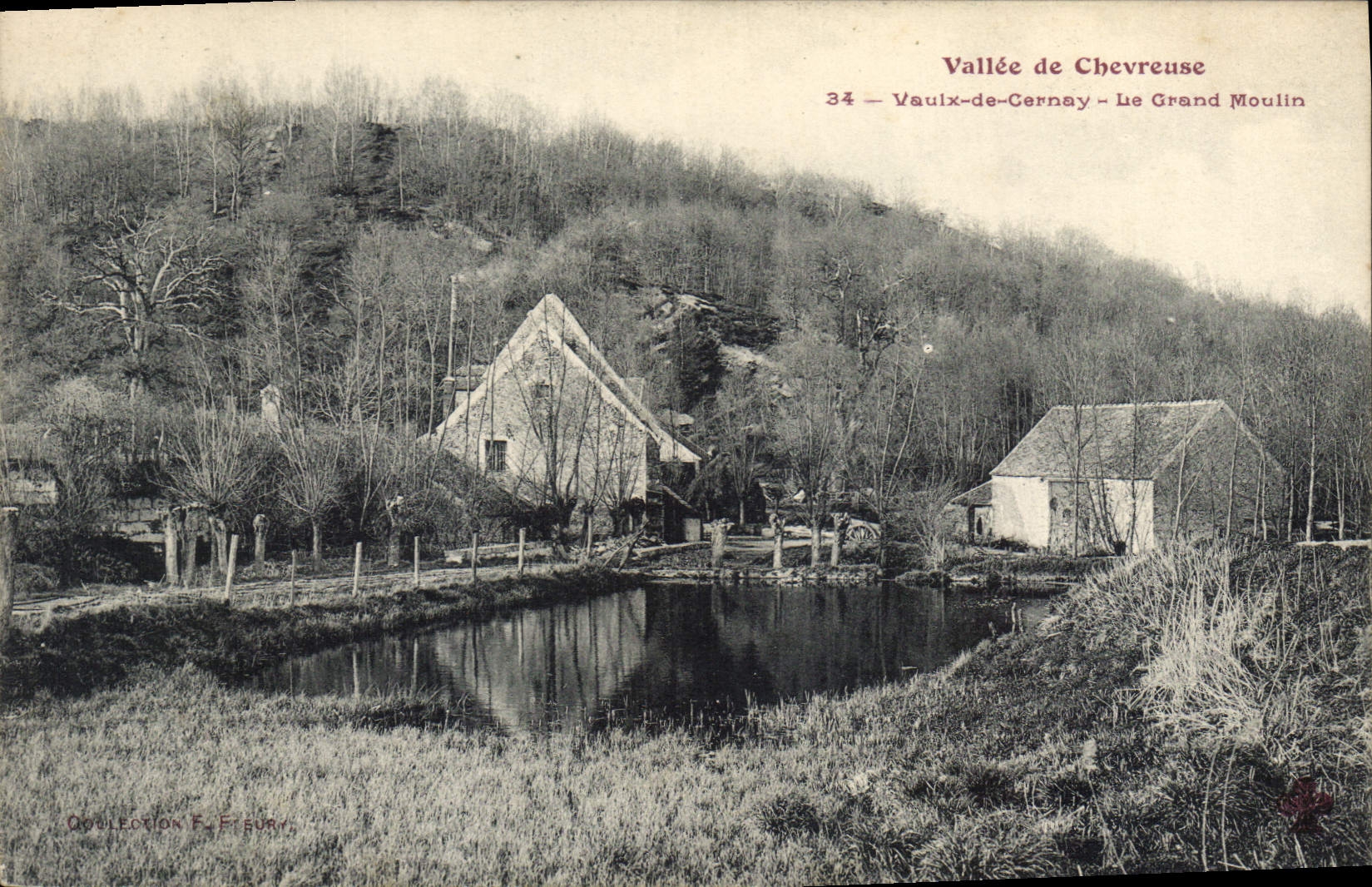Vallei van Chevreuse — Vaulx-de-Cernay — Het Grote Molen — Editie F. Fribur, n°34