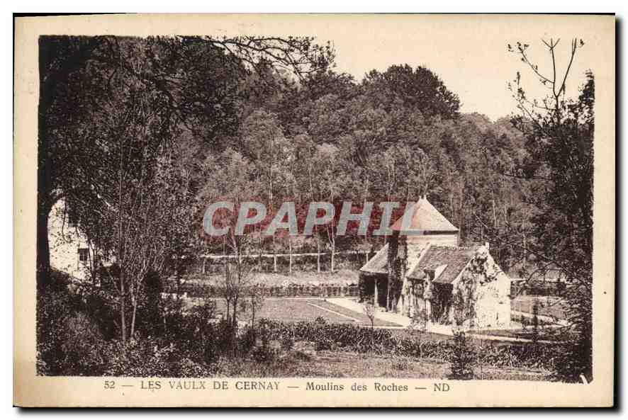 CPA Les Vaulx de Cernay Moulin des Roches 