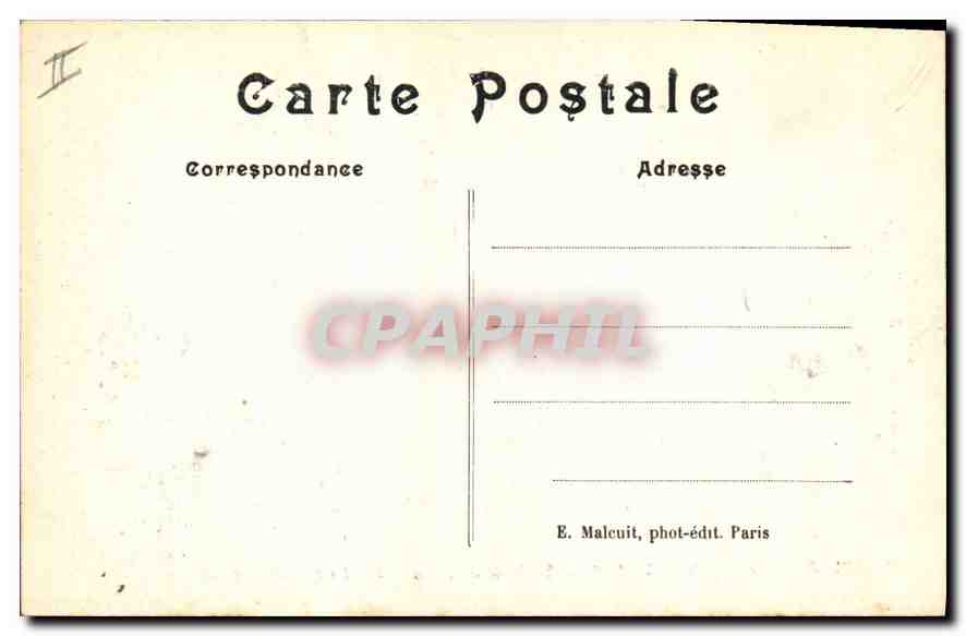 Abbaye des VAUX-de-CERNAY (S.-et-O.) — La Fontaine — E.M. n°2280 — Verso