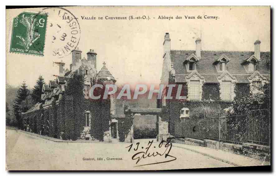 Abbaye des Vaux de Cernay — Vallée de Chevreuse (S.-et-O.) — Gautrot, édit, Chavreuse