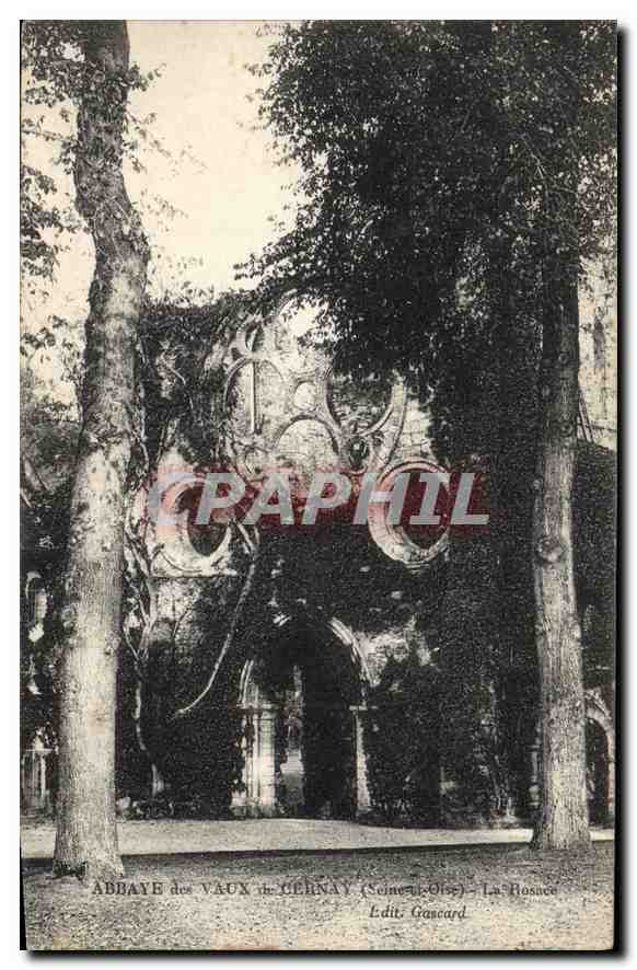 CPA Abbaye des Vaux de Cernay Seine et Oise la Rosace 