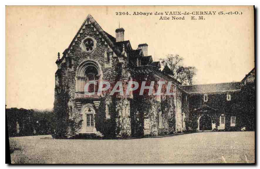 Abbaye des Vaux-de-Cernay — Aile Nord — E.M. n°2204