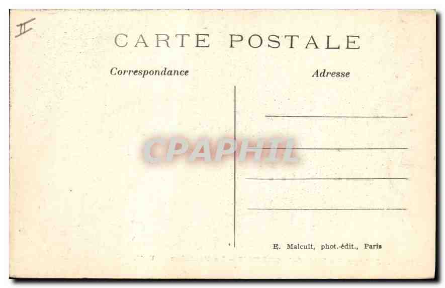 Abbaye des Vaux-de-Cernay — La Fontaine — E.M. — Verso