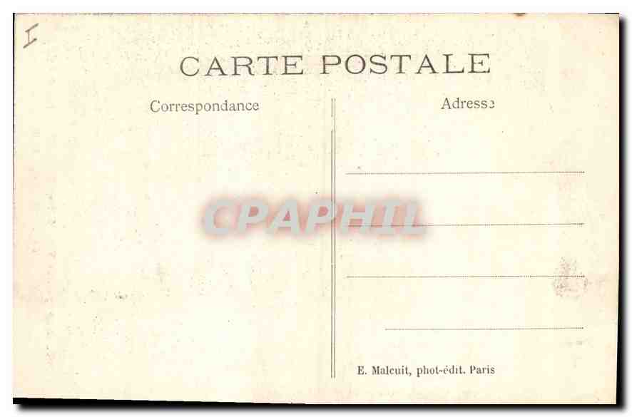 Abbaye des VAUX-de-CERNAY — La Fontaine — E. M. — Verso