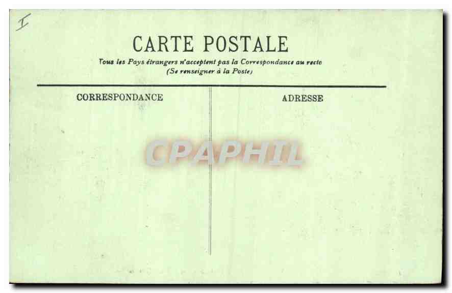 CPA Saint Germain en Laye le Rond Point des Roses et la Terrasse  — Verso