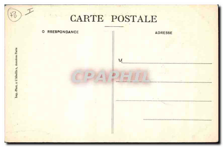 CPA Saint Germain en Laye le Chateau XVI siecle Facade Sud Ouest  — Verso