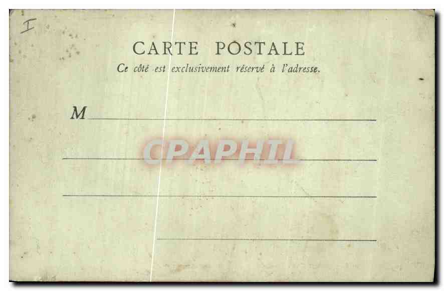 Pensionnat de la Nativité — Façade des Classes — Saint-Germain, Paris — Verso