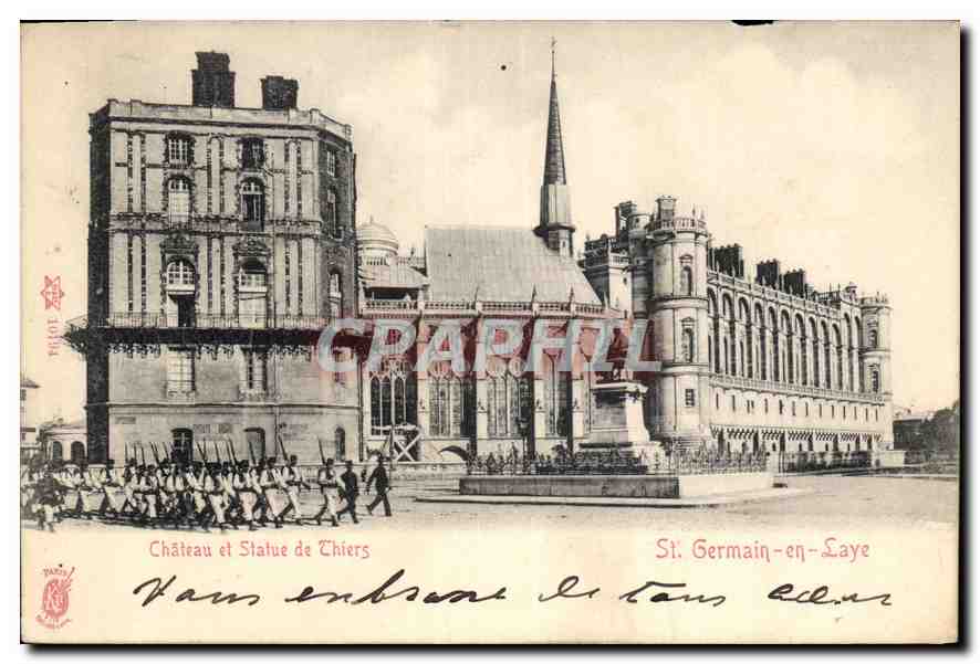 Château et Statue de Thiers — St. Germain-en-Laye