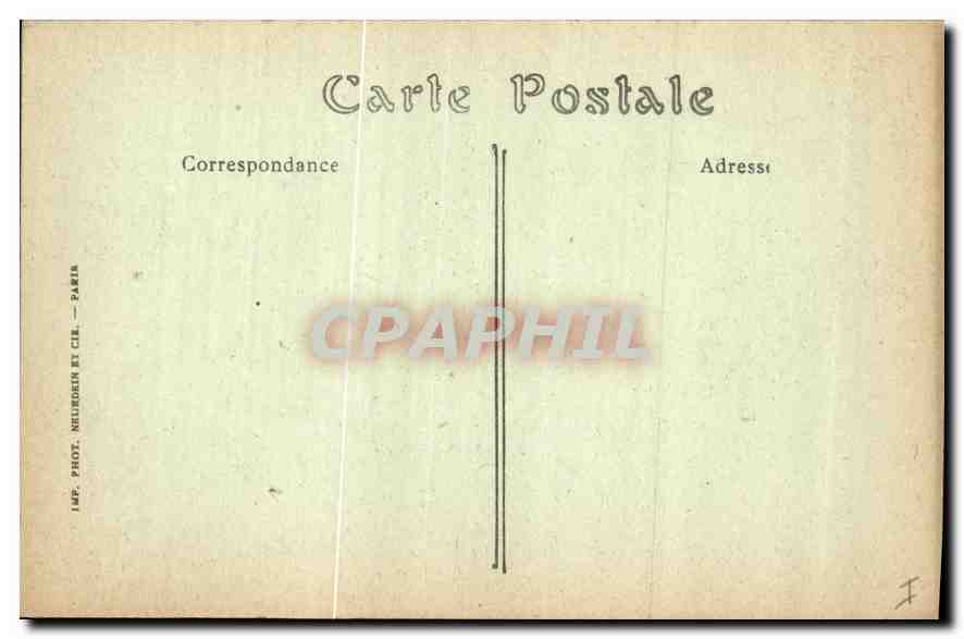 CPA Saint Germain en Laye Pavillon Henri IV la Grotte Salle Historique  — Verso