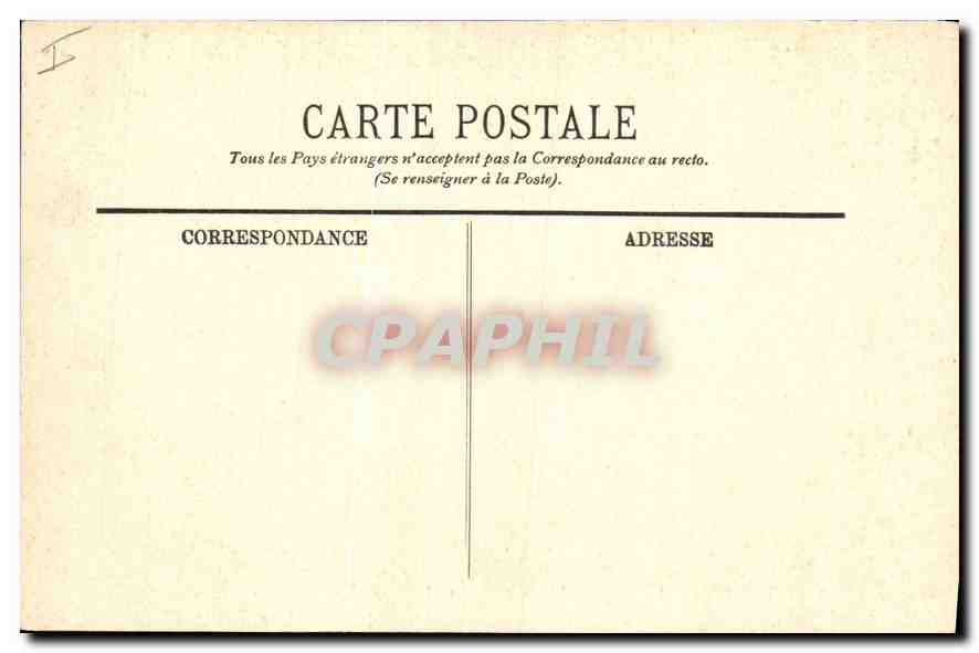 CPA Saint Germain en Laye la Foret la Mare aux Cannes  — Verso
