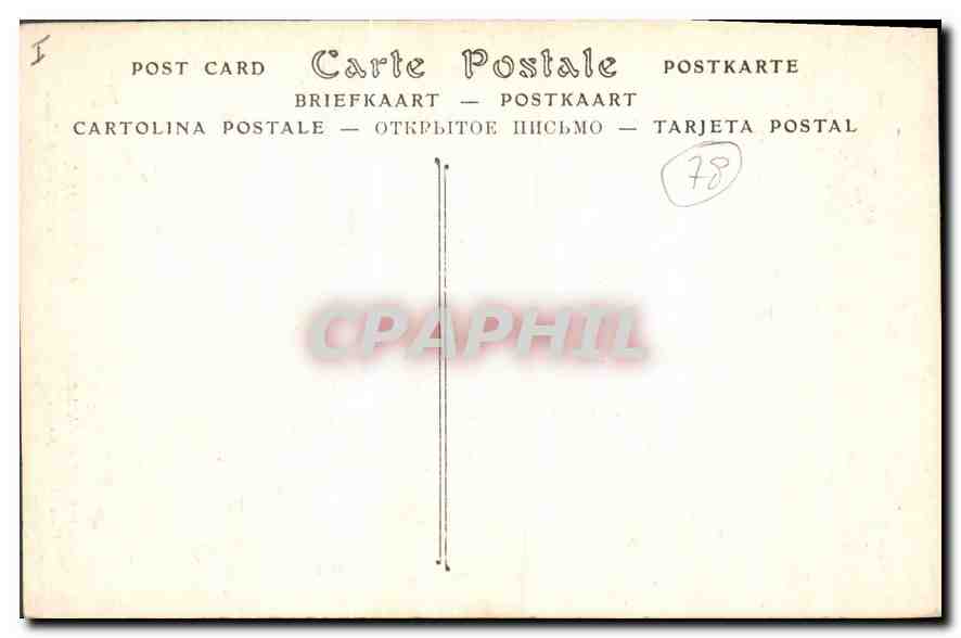 CPA Musee de Saint Germain en Laye Marc Aurele Prenant Conge des Officiers de son Palais a Rome en 1 — Verso
