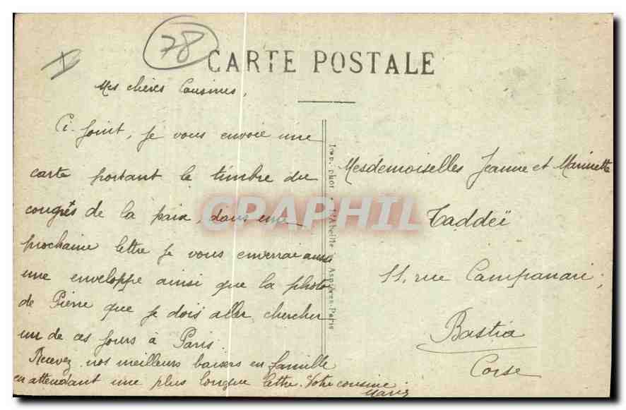 CPA Saint Germain en Laye l'Ascenseur et la Descente des Grottes  — Verso
