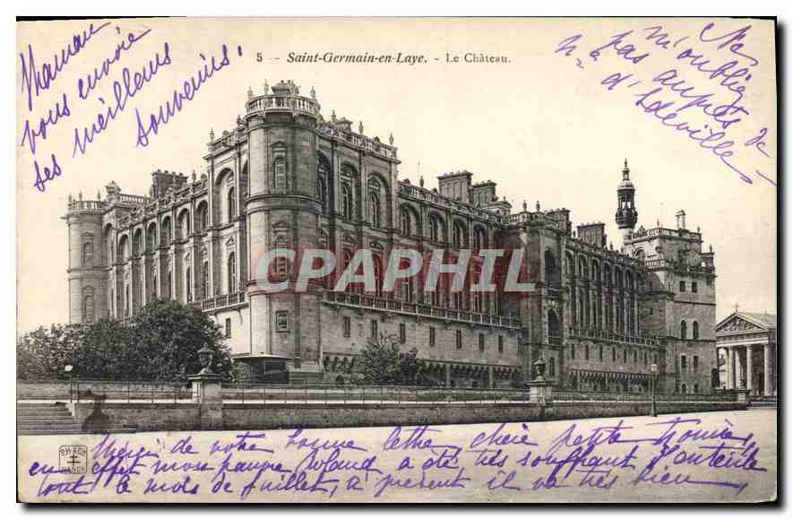 CPA Saint Germain en Laye le Chateau 
