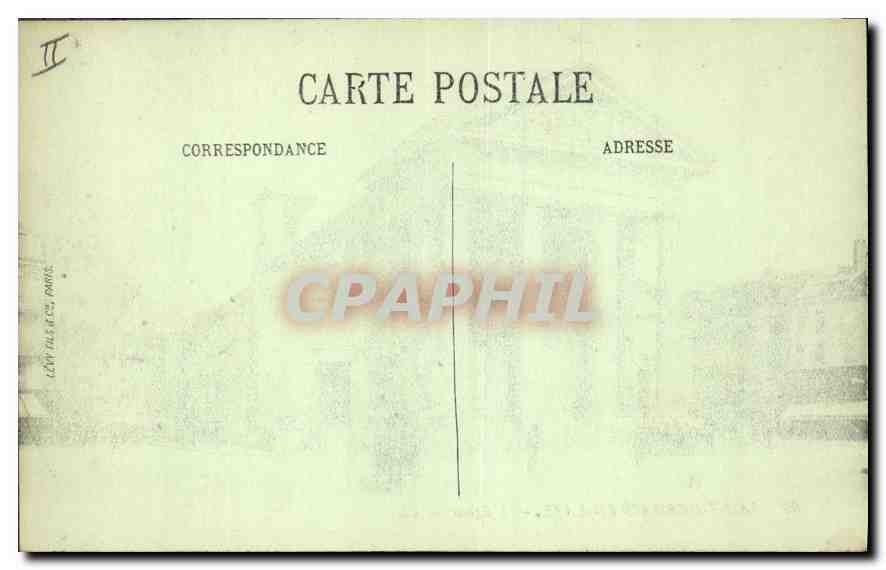 CPA Saint Germain en Laye l'eglise  — Verso