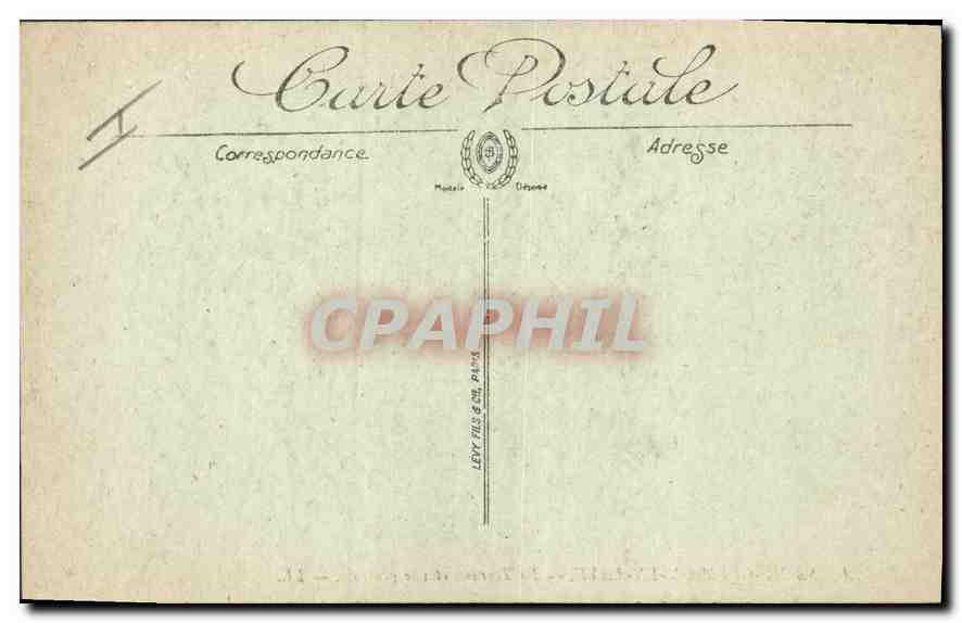 CPA Saint Germain en Laye la Terrasse et vue generale  — Verso