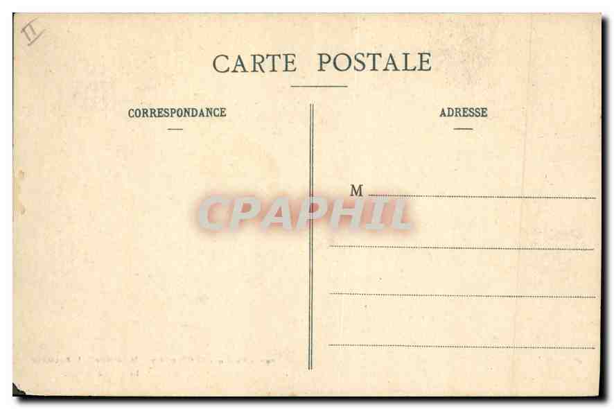 CPA Environs de Chambery Maison de JJ Rousseau aux Charmettes la Salle a Manger  — Rückseite