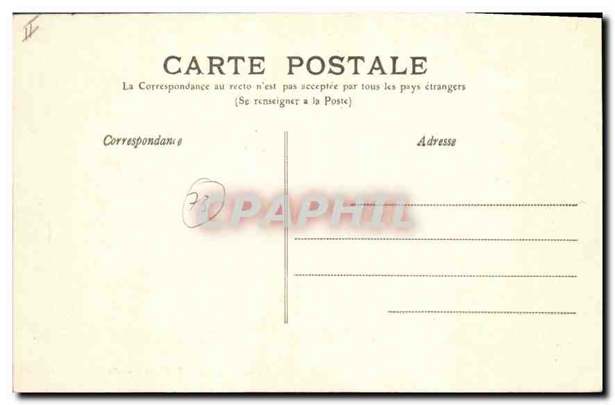 CPA Les Charmettes Ancienne Chapellel au bord de la route  — Rückseite