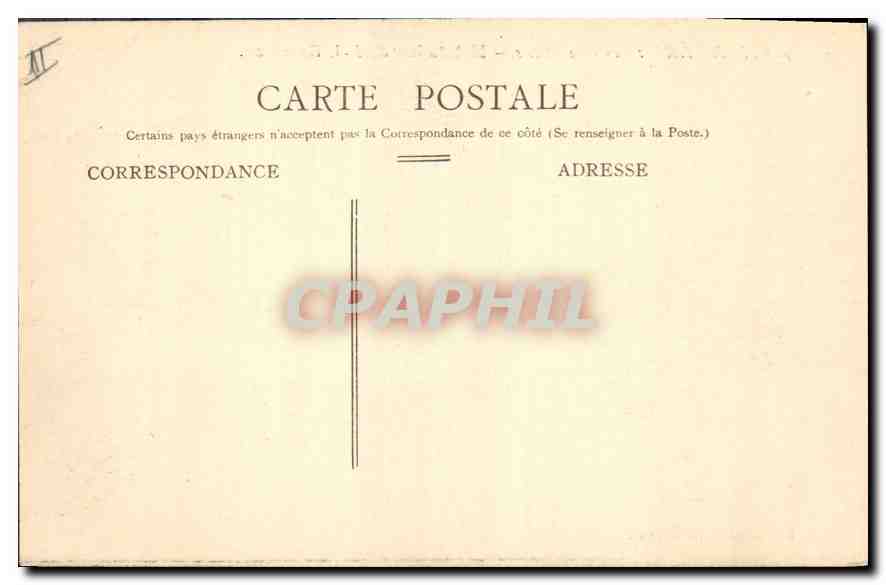 CPA Chambery les Charmettes Habitation de JJ Rousseau  — Rückseite