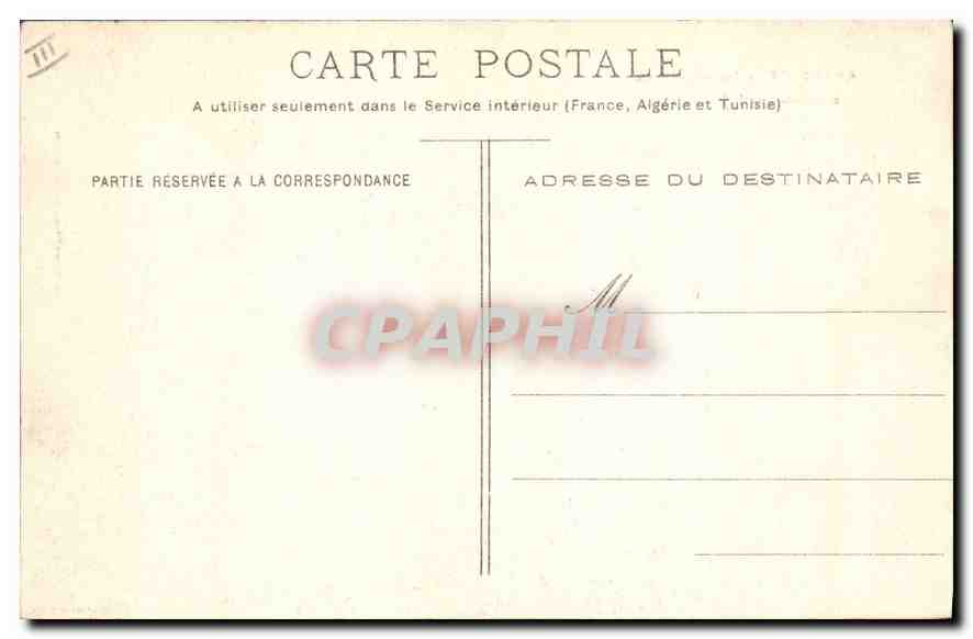 CPA Chambery les Charmettes Habitation de JJ Rousseau  — Rückseite