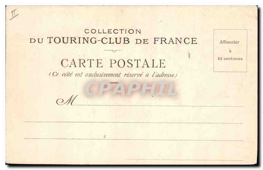 CPA Savoie Chambery les Charmettes Interieur  — Rückseite
