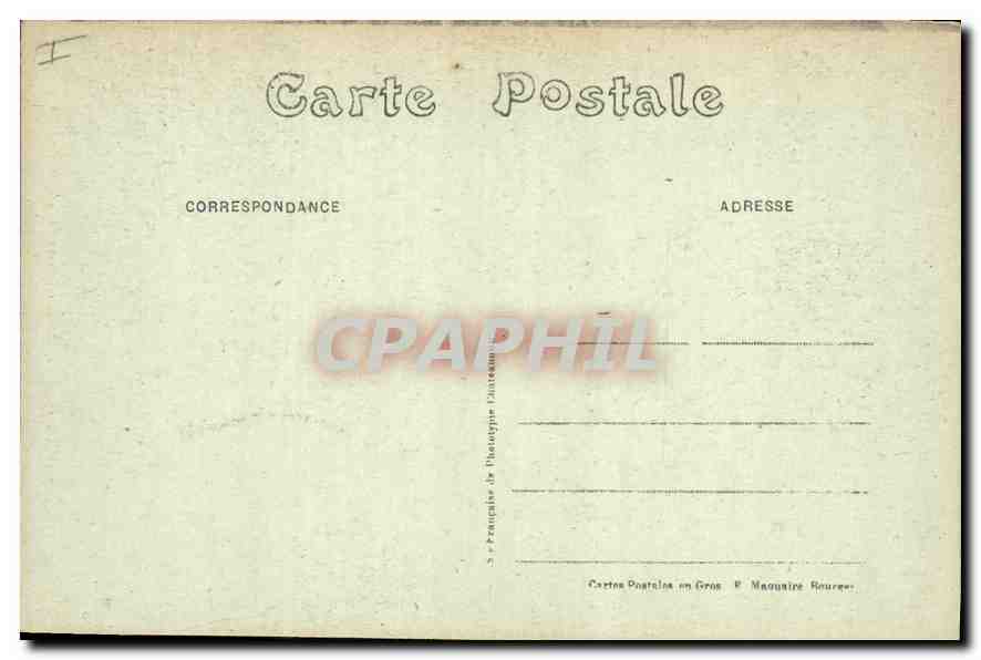 CPA Meillant Cher le Chateau Porte de la Tour du Lion  — Rückseite