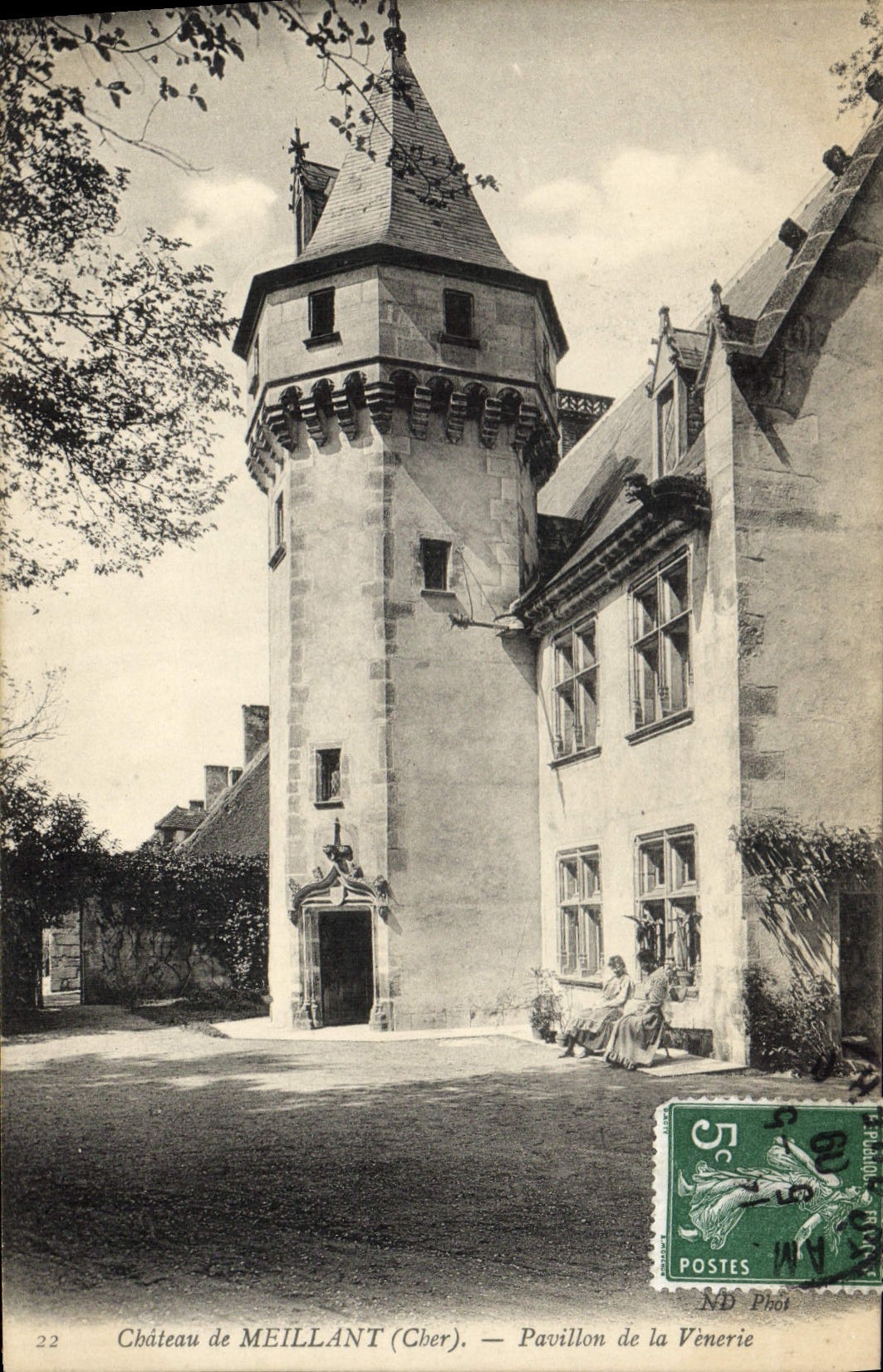 Schloss MEILLANT (Cher) — Pavillon der Vénérerie — MD Phôt