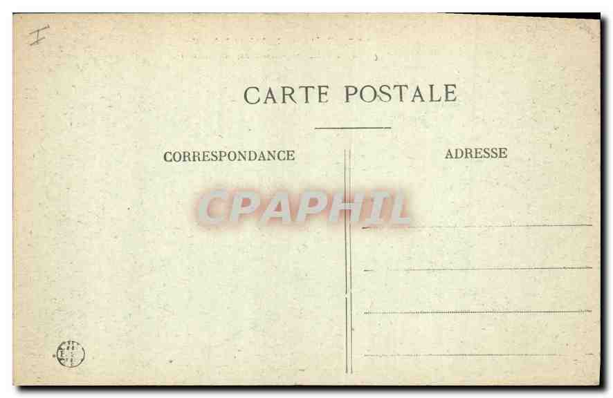 CPA Chateau de Meillant Pres St Amand Montrond Cher  — Rückseite
