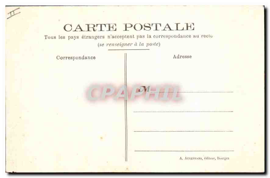 Meillant (Cher) — Le Château — Tour du Lion et vue partielle — Reverso
