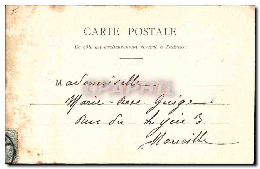 Aix-en-Provence — La Faculté de Droit — Phot. Jouven — Verso