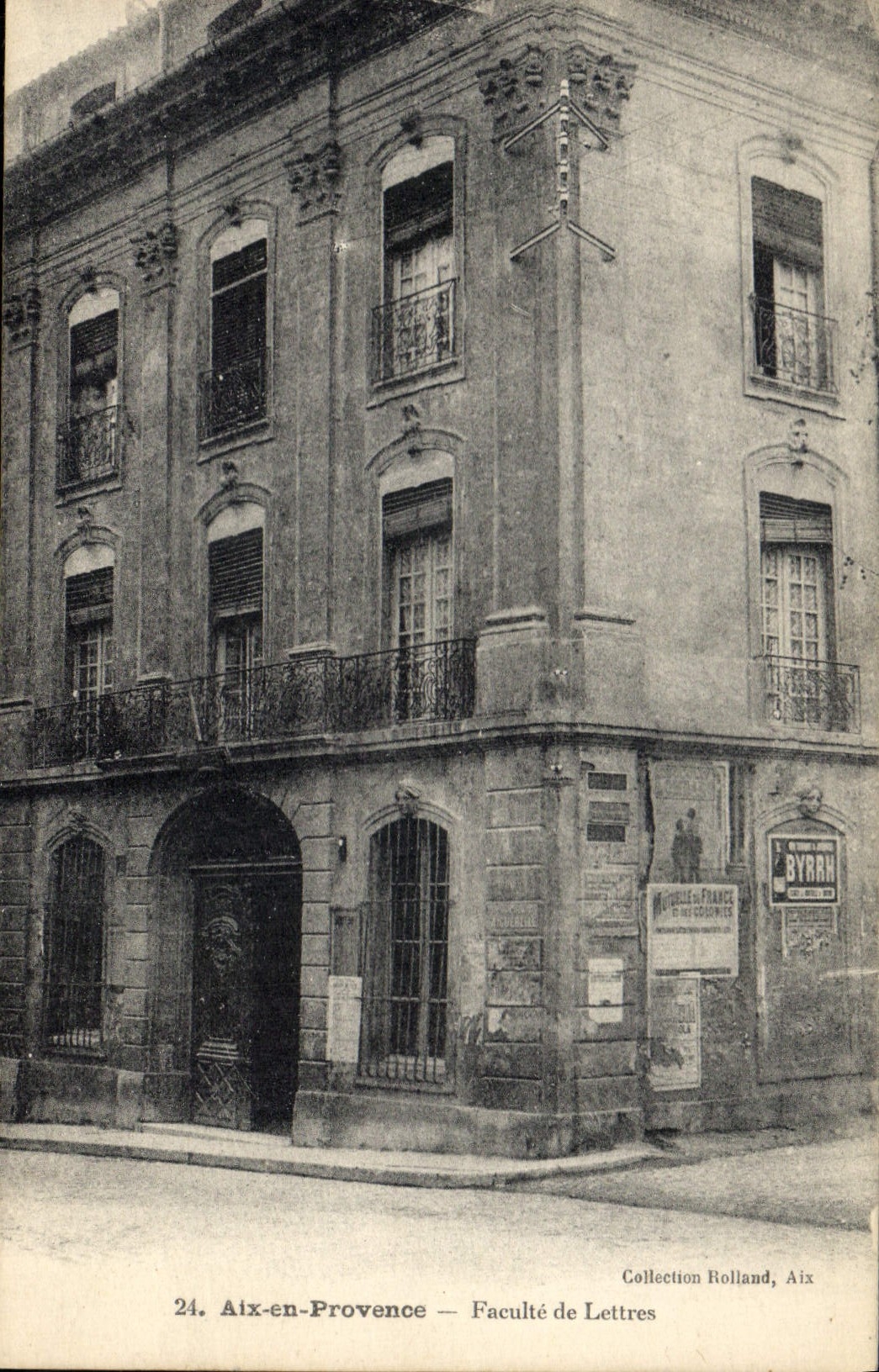 Aix-en-Provence — Faculté de Lettres — Collection Rolland