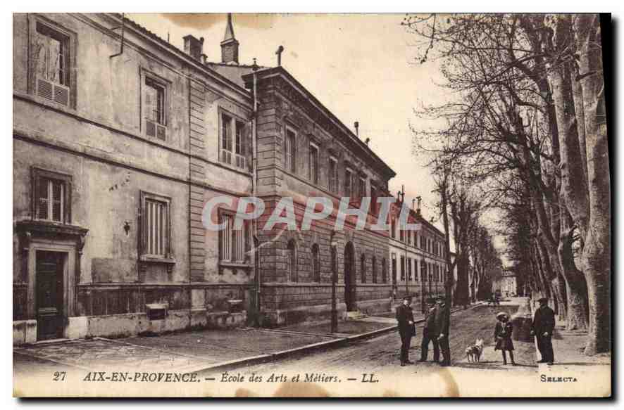 Aix-en-Provence — École des Arts et Métiers — LL. — Selecta