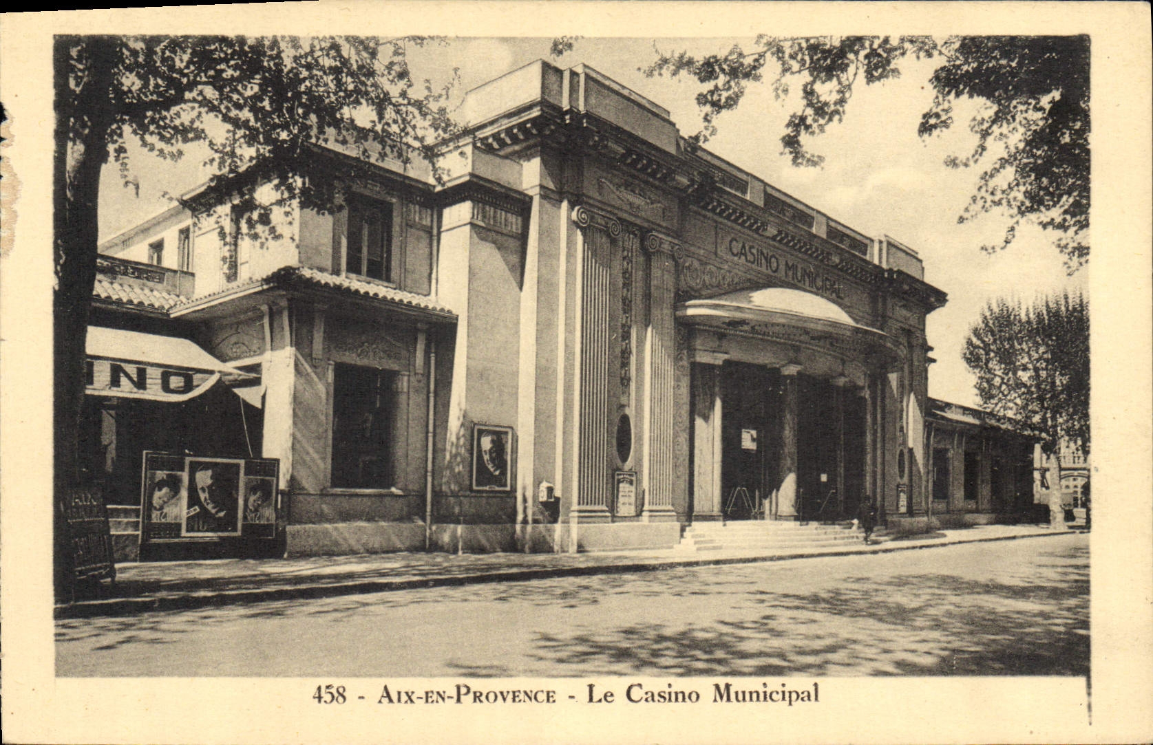 Aix-en-Provence — Das Municipale Casino — Edition La Cigogne, Marseille