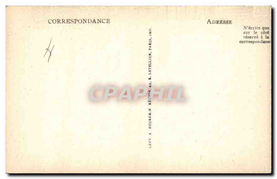 CPA Aix en Provence Hotel Bonnet de la Baume Miollis fin XVIII siecle rue Boeuf  — Verso