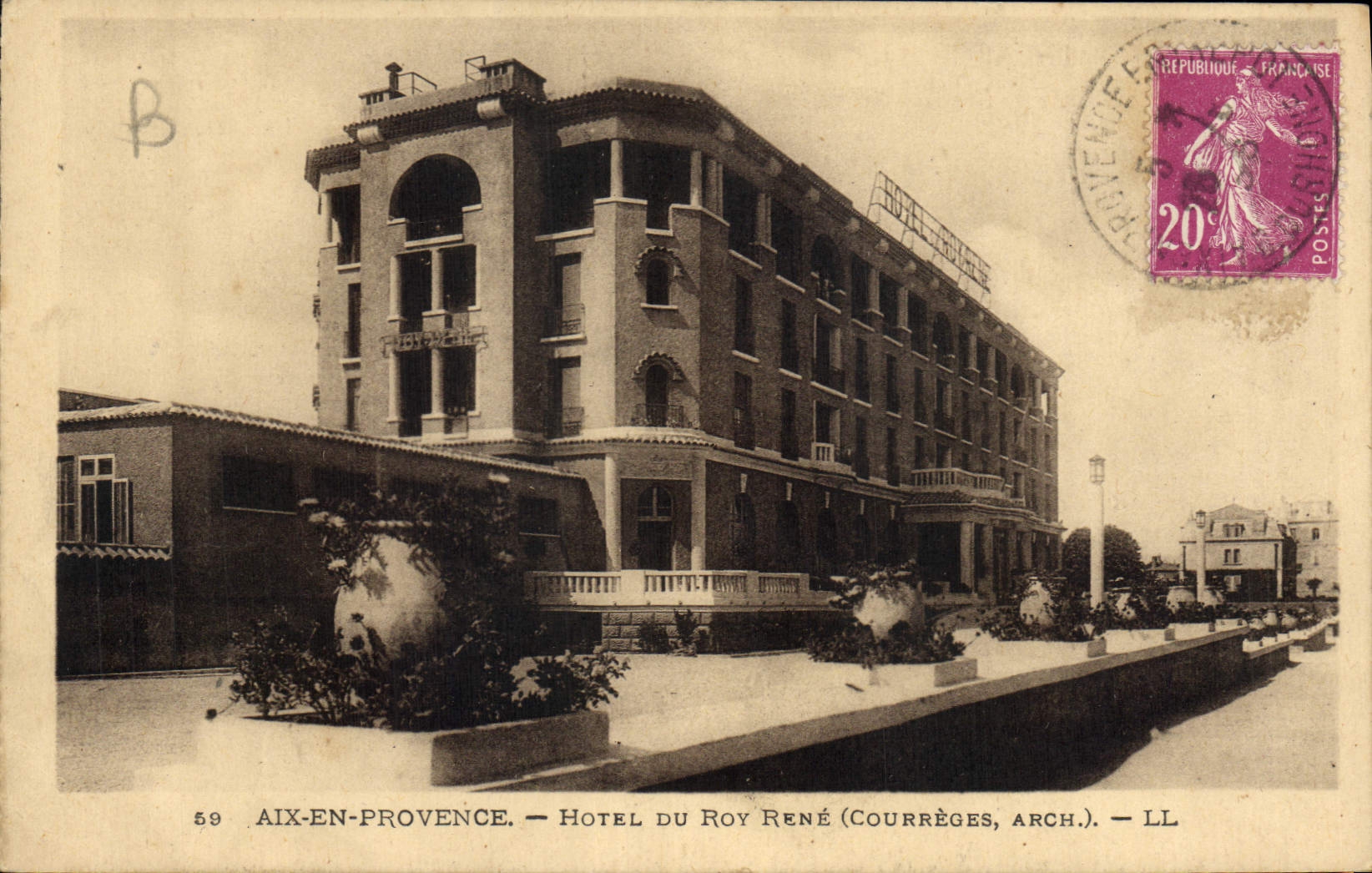 CPA Aix en Provence Hotel du Roy Rene 
