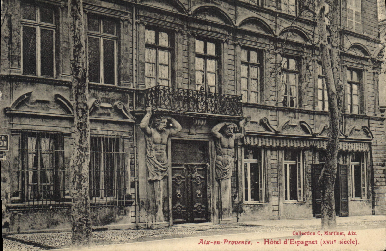 Aix-en-Provence — Hôtel d'Espagnet (17th century) — Collection C. Martinet, Aix