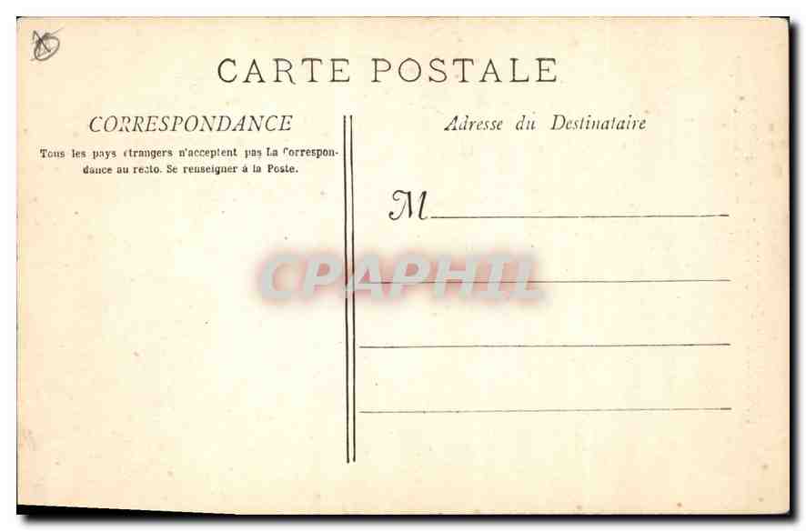 Aix-en-Provence — Hotel d'Espagne (17. Jahrhundert) — Photo Jonvert — Rückseite