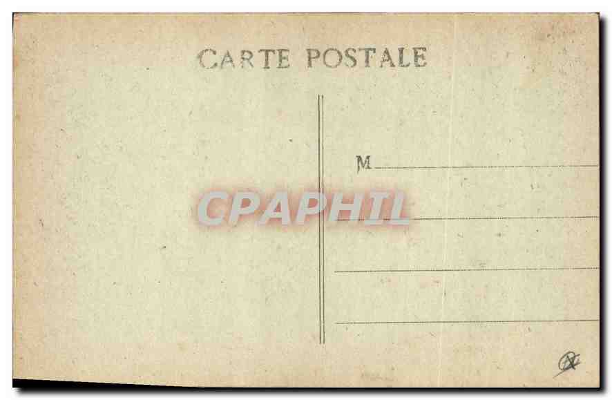 Aix-en-Provence - Hôtel d'Espagnet - Cours Mirabeau (XVIIe siècle) — Édition Carle — Verso