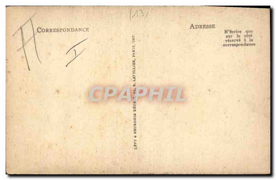 Aix-en-Provence — Hôtel de Barjet (de Ménard) — Verlag Tavelle — Rückseite