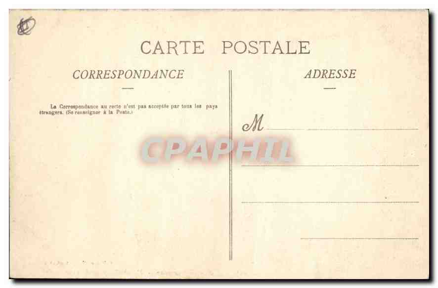 Aix-en-Provence — Hôtel d'Espagnet (xviiie siècle) — Collection C. Martinet, Aix — Verso