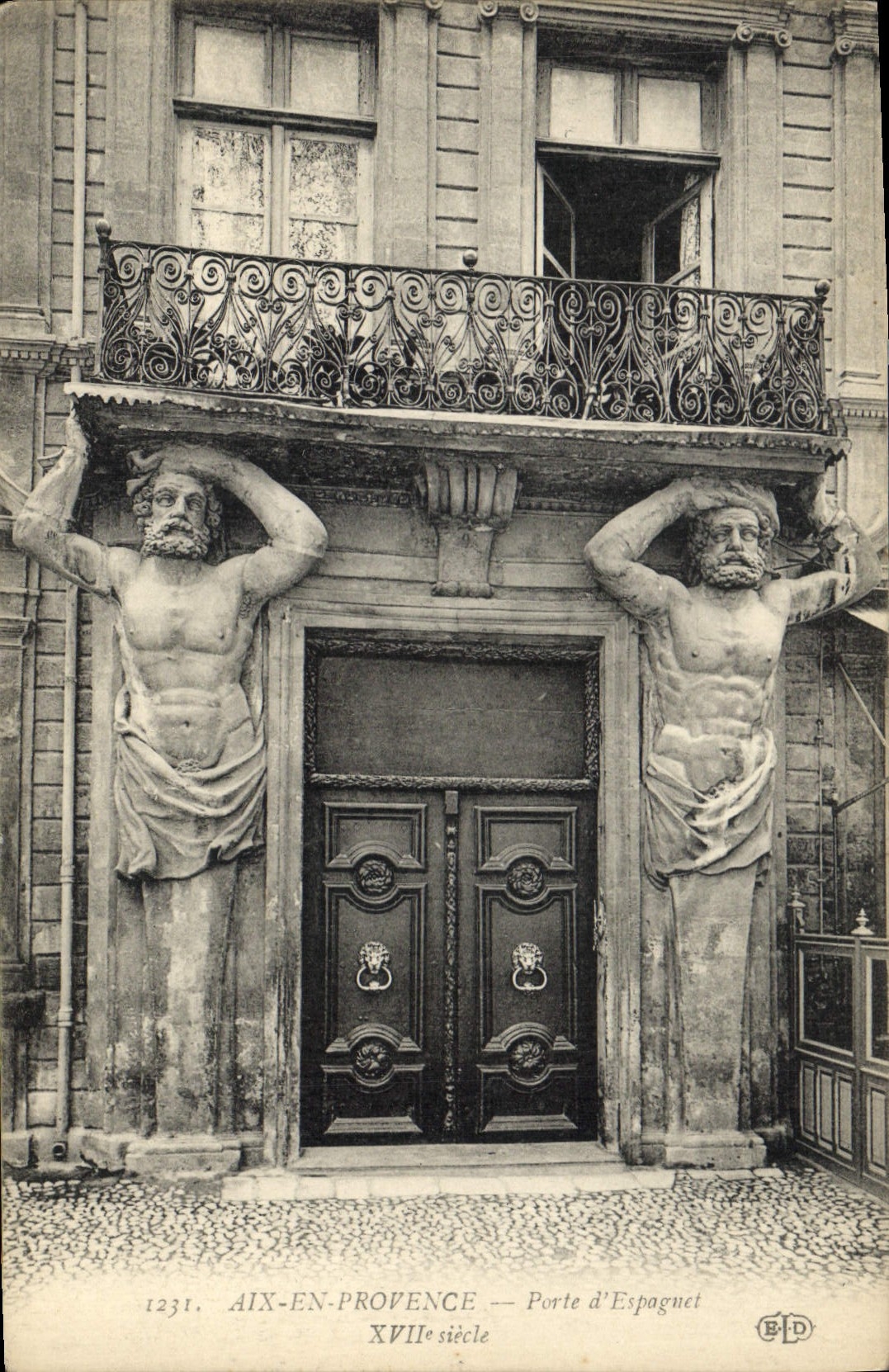 Aix-en-Provence — Porte d'Espagnet — XVIIe siècle