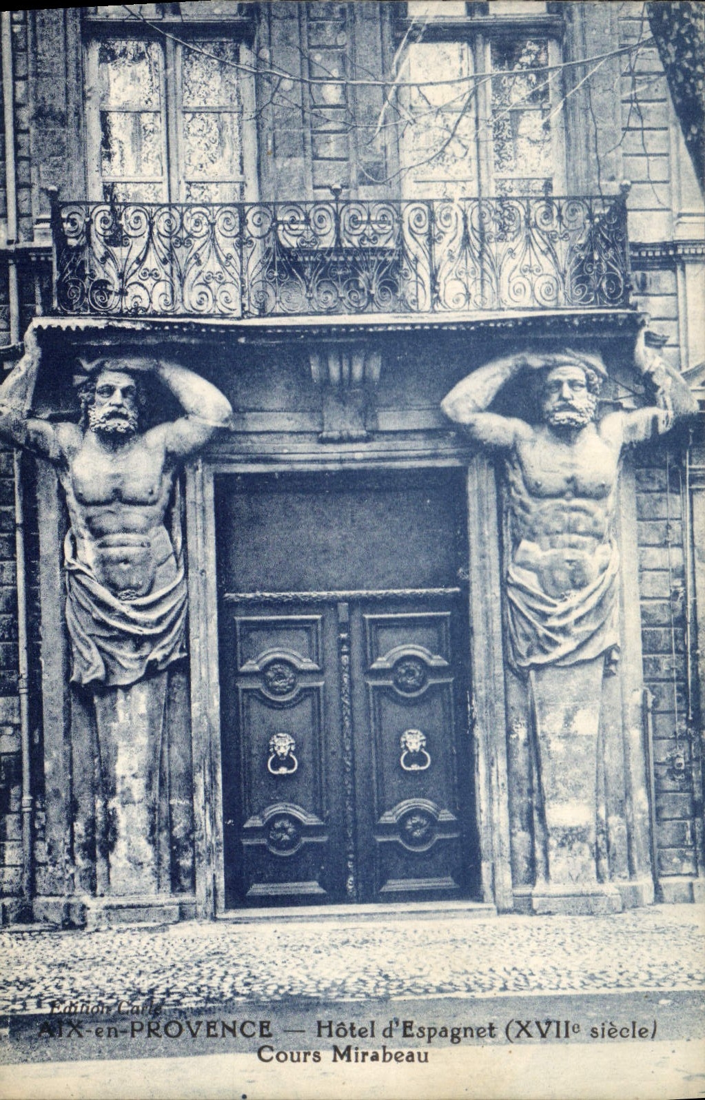 Aix-en-Provence — Hotel d'Espagnet (17. Jahrhundert) — Cours Mirabeau