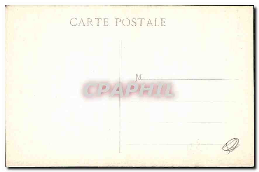 CPA Aix en Provence Cariatides de l'Hotel d'Espagnet  — Verso